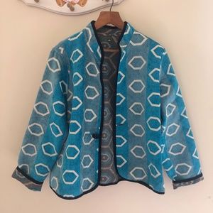 Trimdin reversible blazer jacket